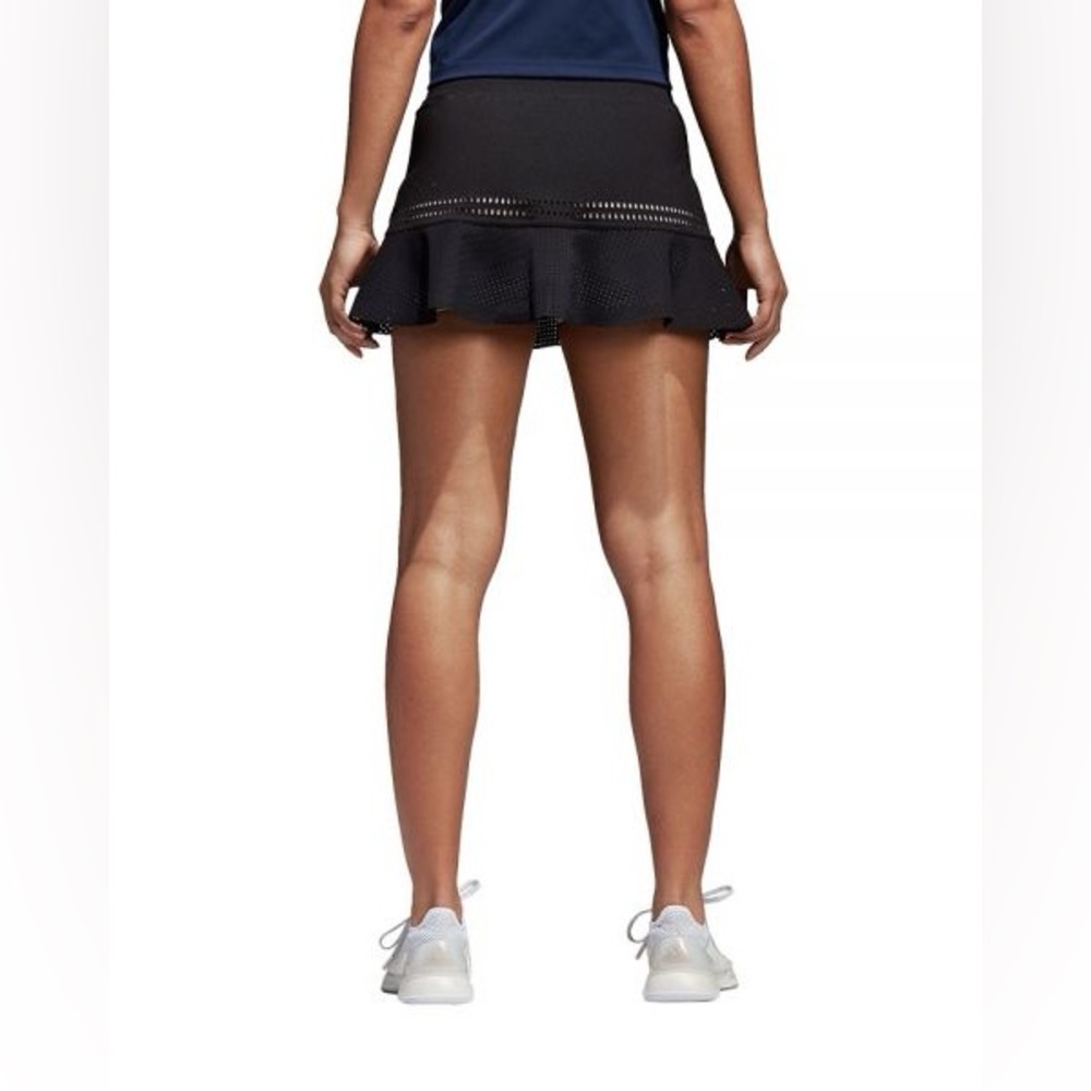 Adidas by Stella McCartney Black Barricade Tennis prep Mini Skirt XS sporty - Picture 4 of 14